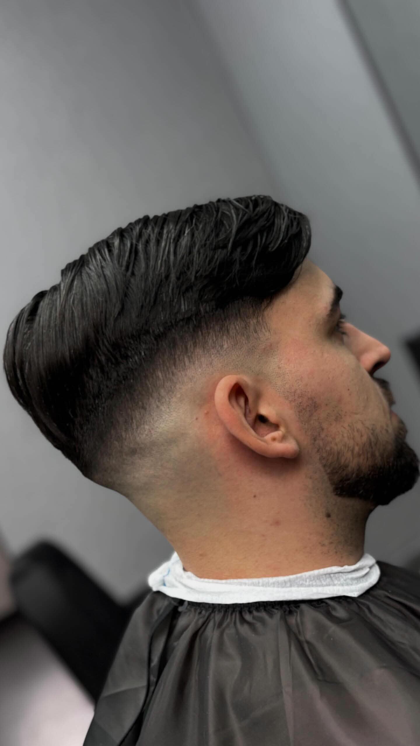 Pomade look s low fadeom